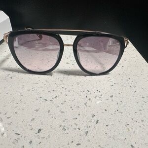 Guess Black and Gold Sunglasses